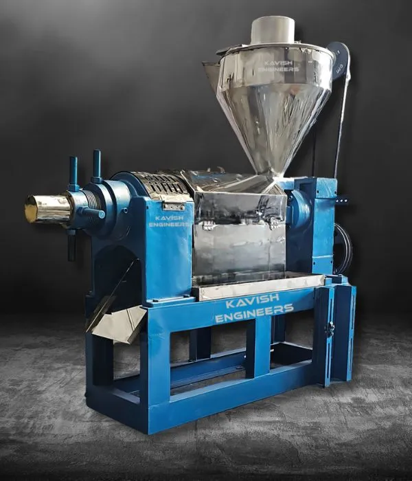 Cone Hopper Cold Press Oil Machine by Kavish Engineers