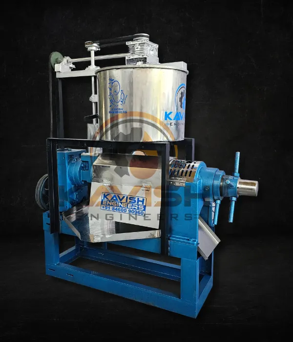 Advanced Kettle Model Cold Press Oil Machine by Kavish Engineers