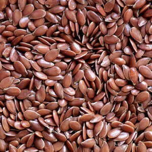 Flax seeds for cold pressed oil extraction